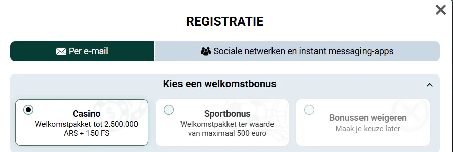 spinbetter casino registratie